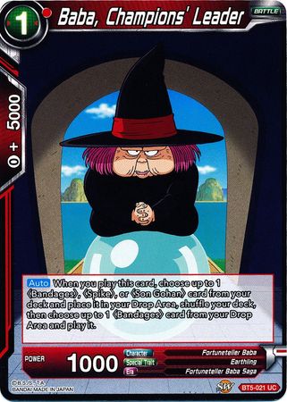 Baba, Champions' Leader (BT5-021) [Miraculous Revival] | Odin's Place