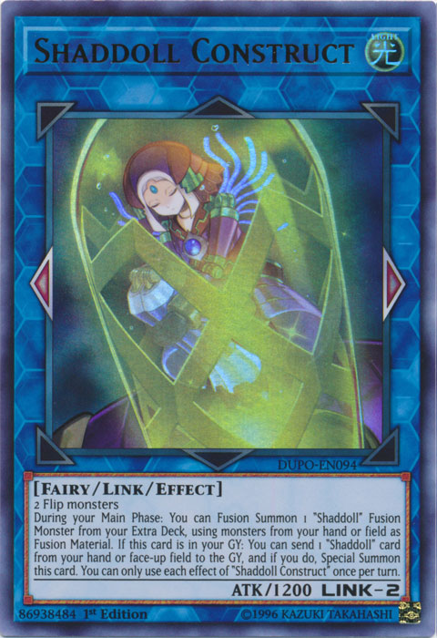 Shaddoll Construct [DUPO-EN094] Ultra Rare | Odin's Place