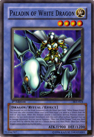Paladin of White Dragon [SKE-024] Common | Odin's Place