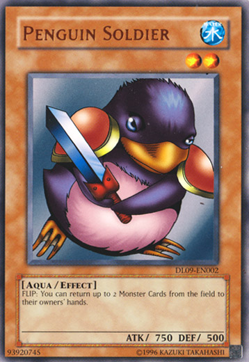 Penguin Soldier (Bronze) [DL09-EN002] Rare | Odin's Place