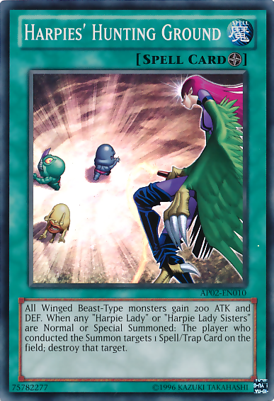 Harpies' Hunting Ground [AP02-EN010] Super Rare | Odin's Place