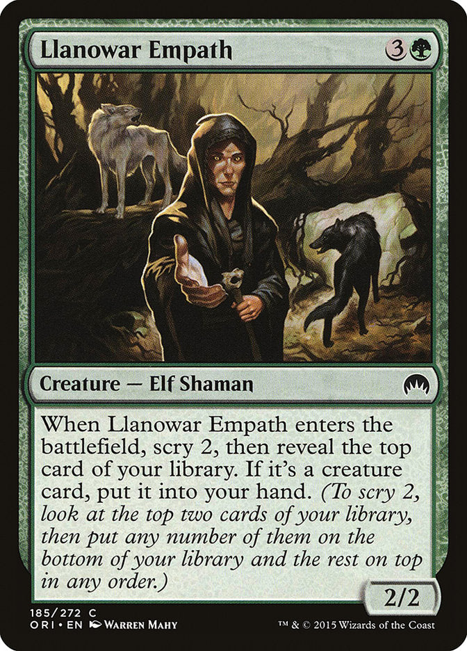 Llanowar Empath (185) [Magic Origins] | Odin's Place