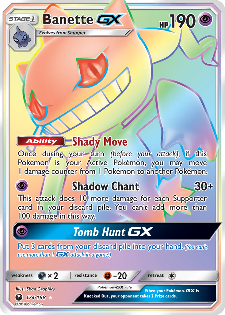 Banette GX (174/168) [Sun & Moon: Celestial Storm] | Odin's Place