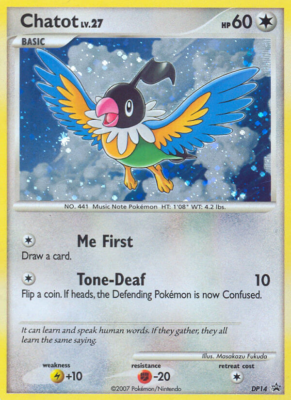 Chatot (DP14) [Diamond & Pearl: Black Star Promos] | Odin's Place