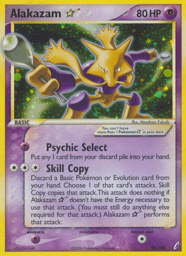 Alakazam Star (99/100) [EX: Crystal Guardians] | Odin's Place