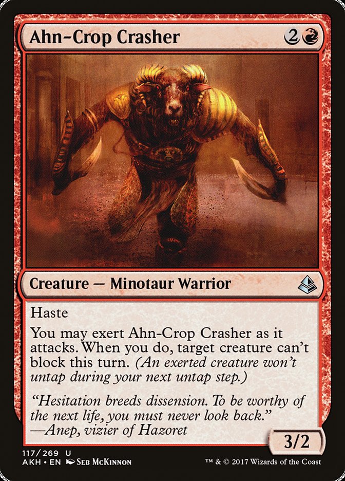 Ahn-Crop Crasher (117) [Amonkhet] | Odin's Place