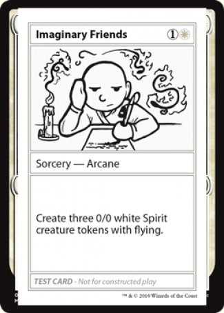 Imaginary Friends (2021 Edition) [Mystery Booster Playtest Cards] | Odin's Place