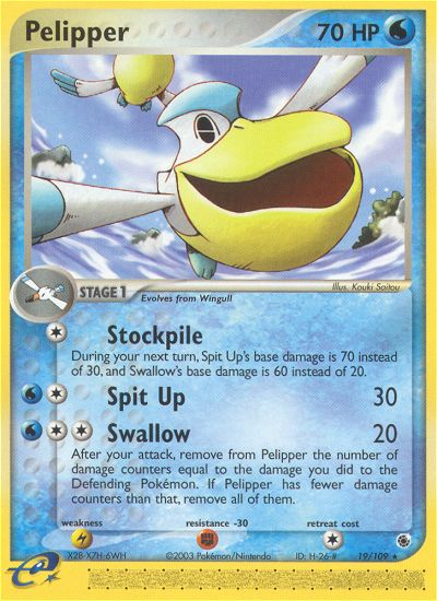Pelipper (19/109) [EX: Ruby & Sapphire] | Odin's Place