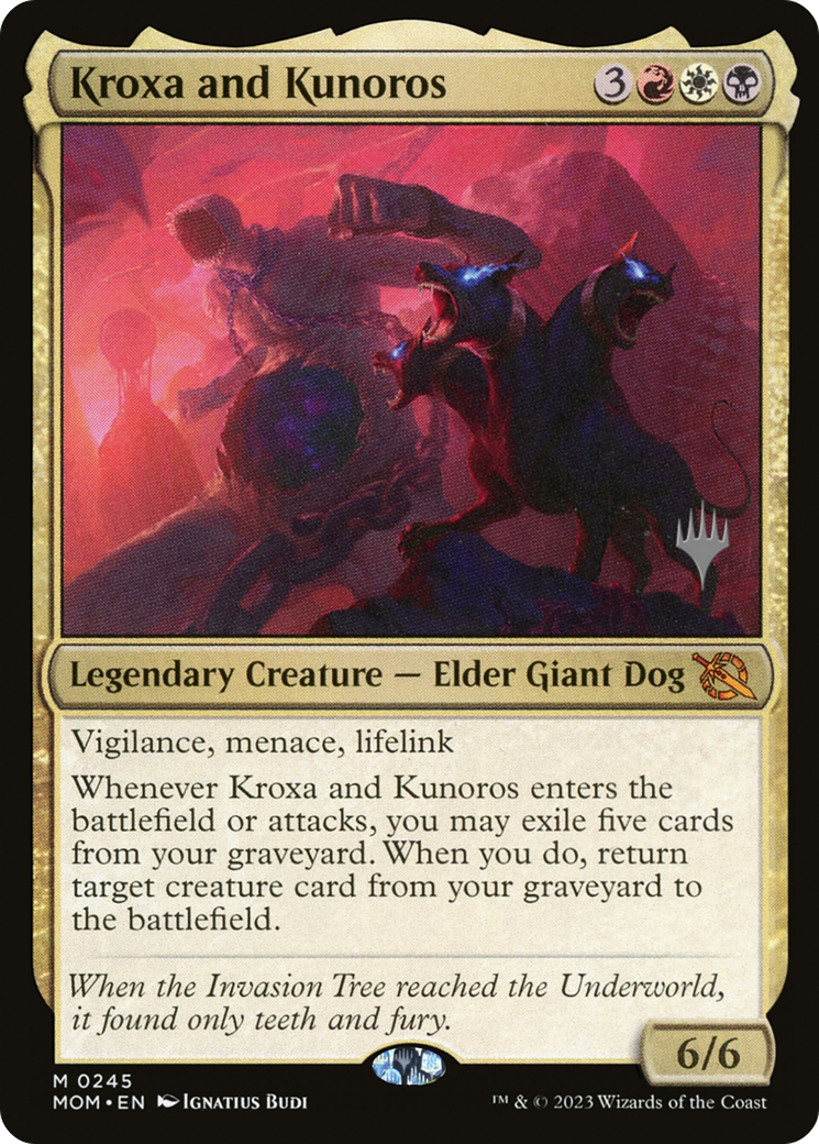 Kroxa and Kunoros (Promo Pack) [March of the Machine Promos] | Odin's Place