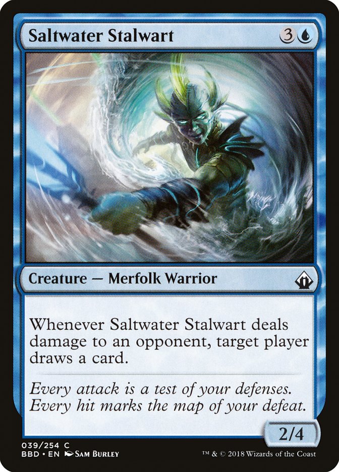 Saltwater Stalwart (39) [Battlebond] | Odin's Place