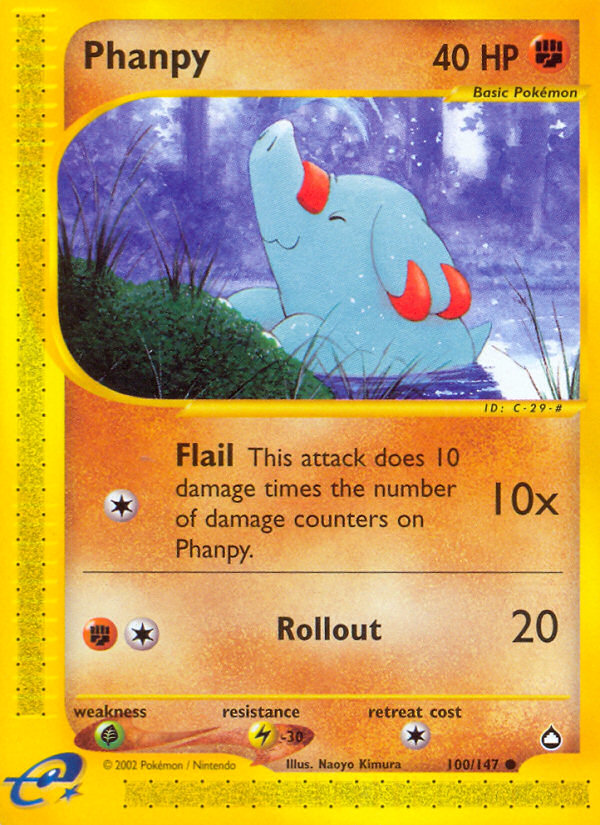 Phanpy (100/147) [Aquapolis] | Odin's Place