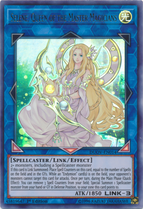 Selene, Queen of the Master Magicians [DUOV-EN014] Ultra Rare | Odin's Place