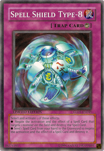 Spell Shield Type–8 [GLD1-EN045] Common | Odin's Place