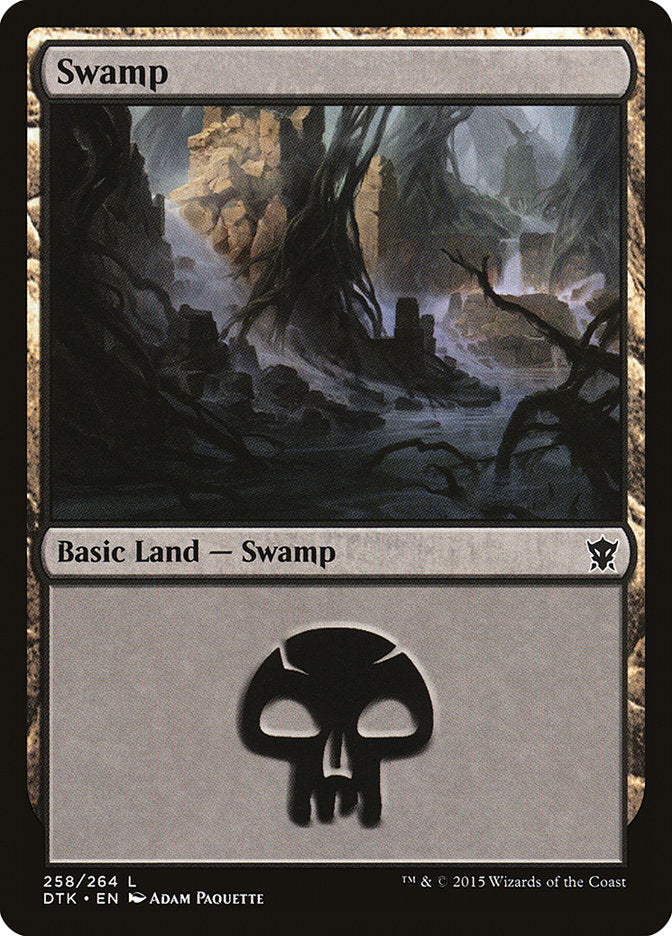 Swamp (258) [Dragons of Tarkir] | Odin's Place
