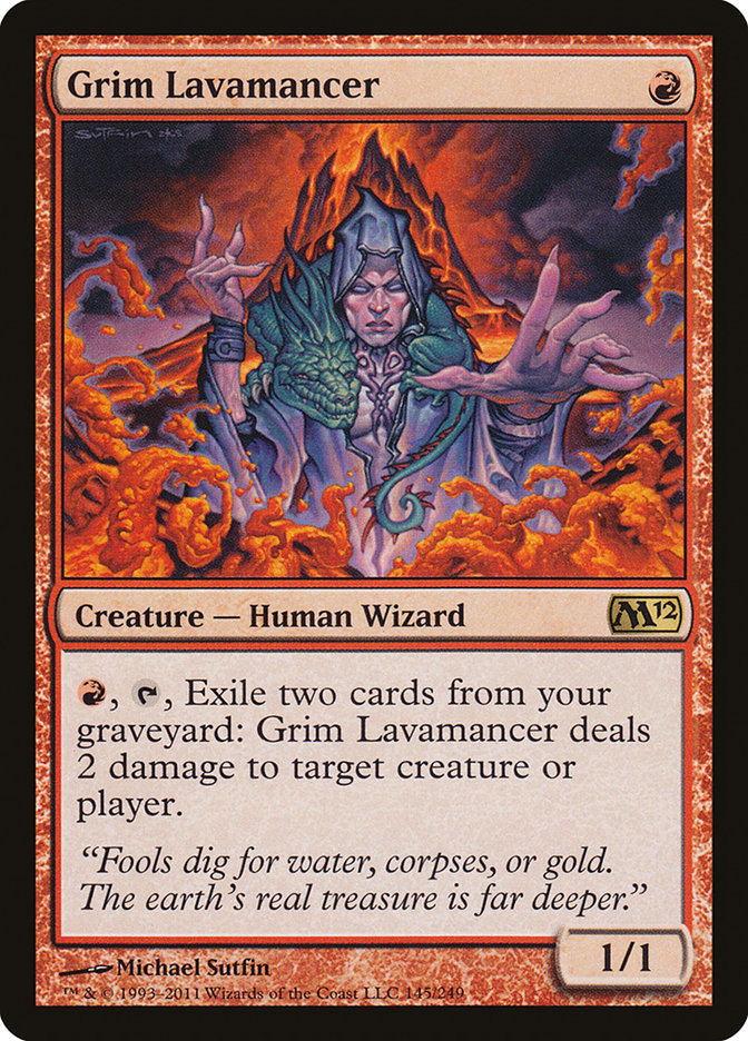 Grim Lavamancer (145) [Magic 2012] | Odin's Place