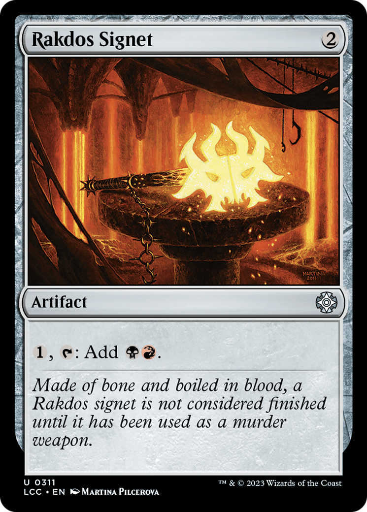 Rakdos Signet [The Lost Caverns of Ixalan Commander] | Odin's Place