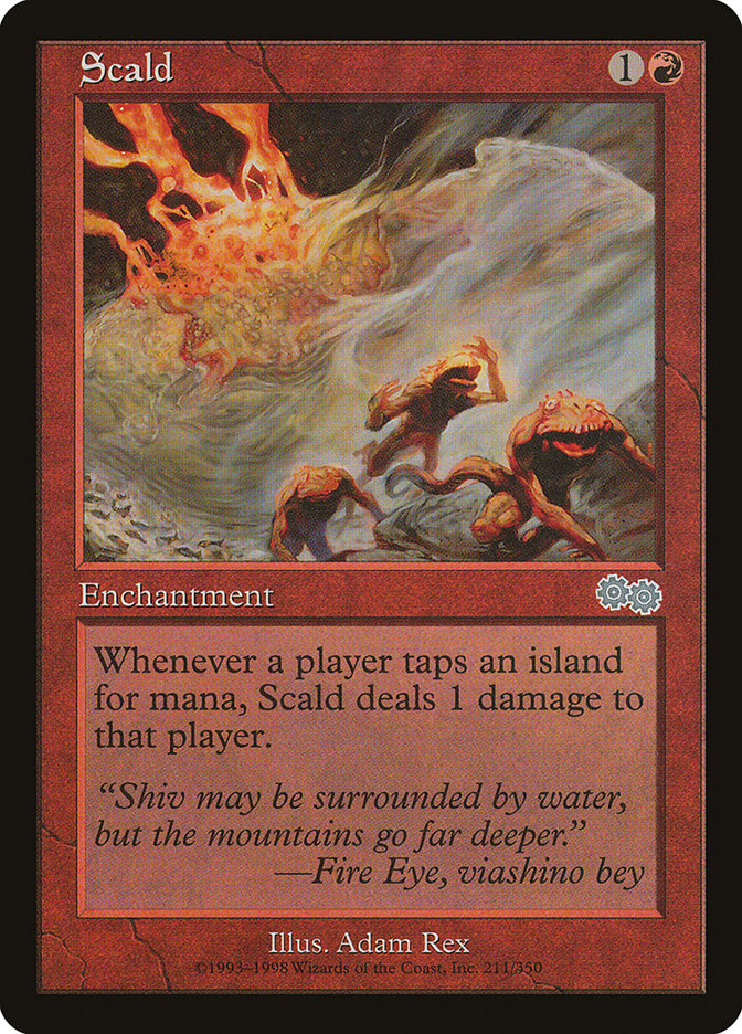 Scald (211) [Urza's Saga] | Odin's Place