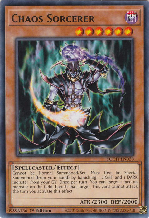 Chaos Sorcerer [TOCH-EN028] Rare | Odin's Place