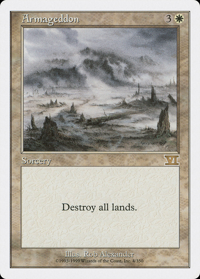 Armageddon (4) [Classic Sixth Edition] | Odin's Place