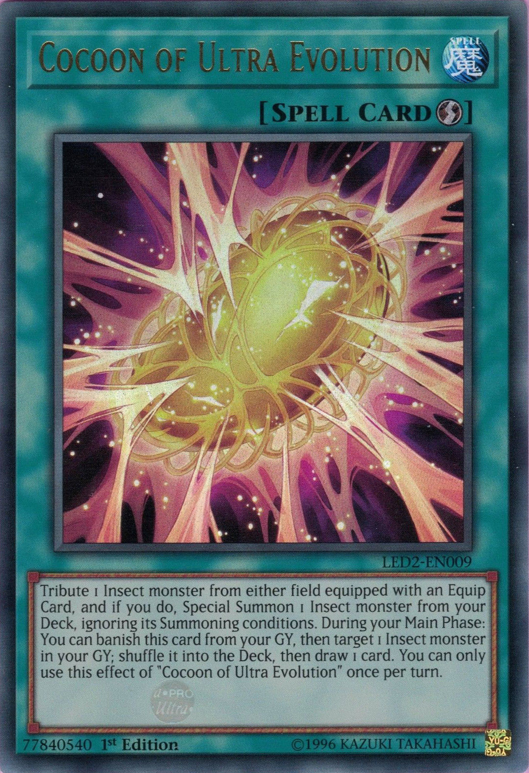 Cocoon of Ultra Evolution [LED2-EN009] Ultra Rare | Odin's Place