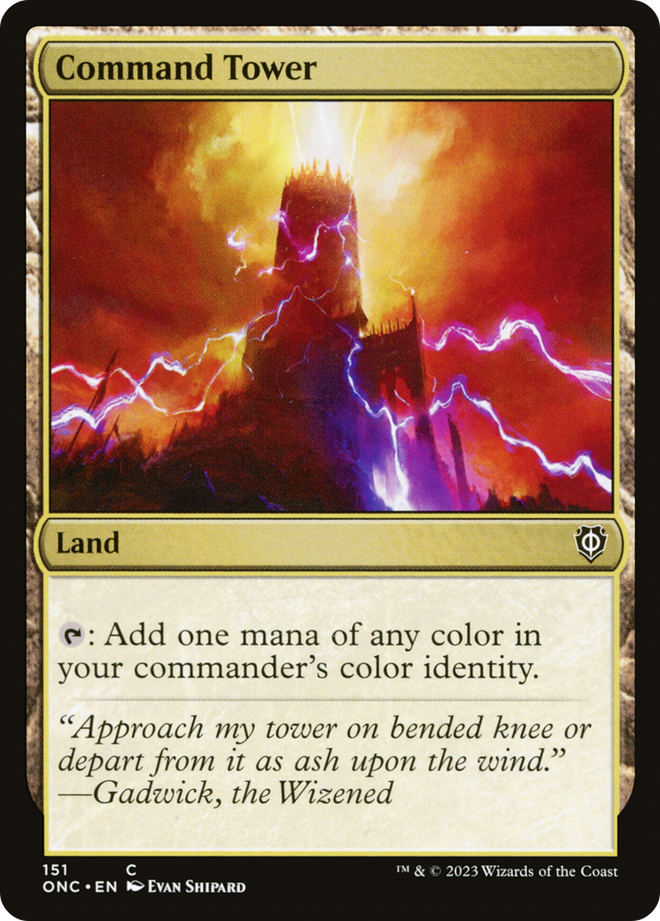Command Tower [Phyrexia: All Will Be One Commander] | Odin's Place