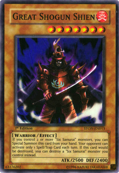 Great Shogun Shien [STON-EN013] Super Rare | Odin's Place