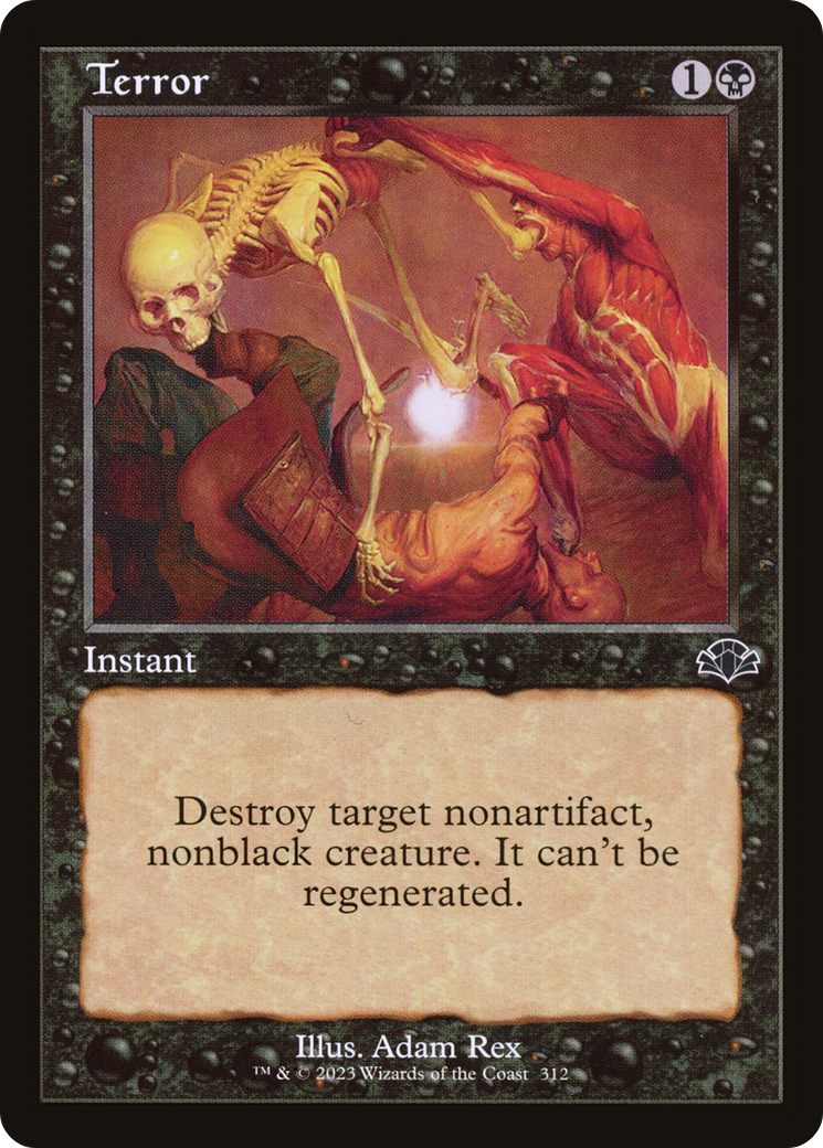 Terror (Retro) [Dominaria Remastered] | Odin's Place
