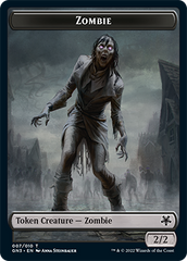 Zombie // Angel Double-Sided Token [Game Night: Free-for-All Tokens] | Odin's Place