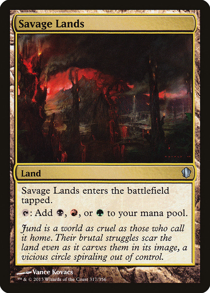 Savage Lands (317) [Commander 2013] | Odin's Place