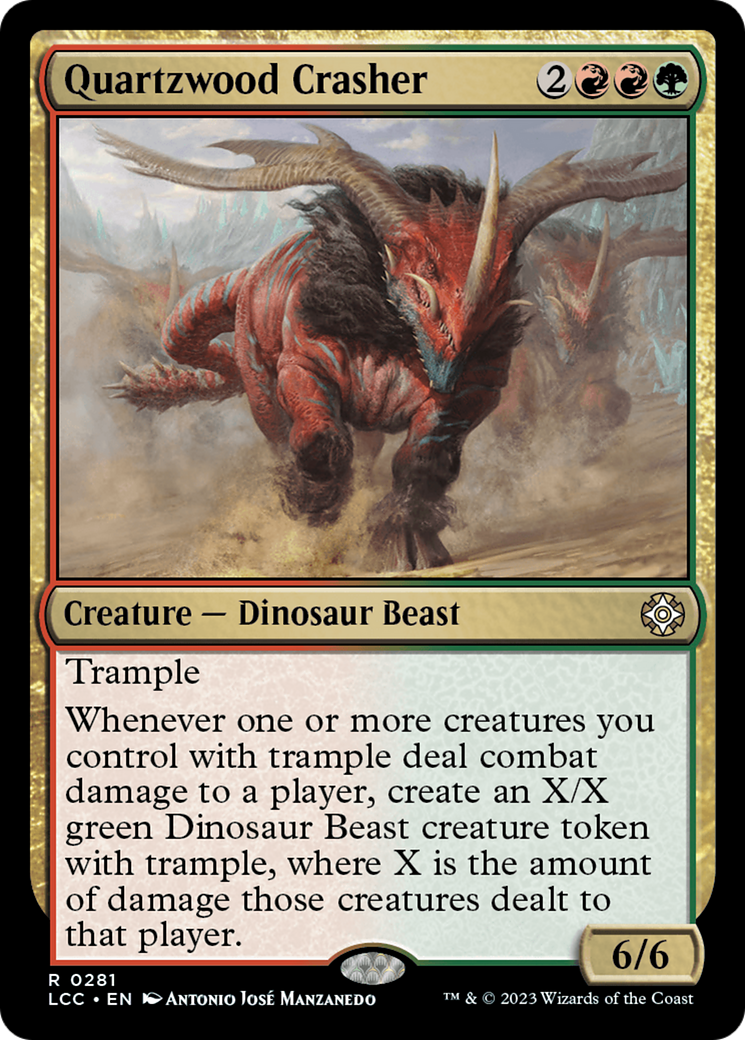 Quartzwood Crasher [The Lost Caverns of Ixalan Commander] | Odin's Place