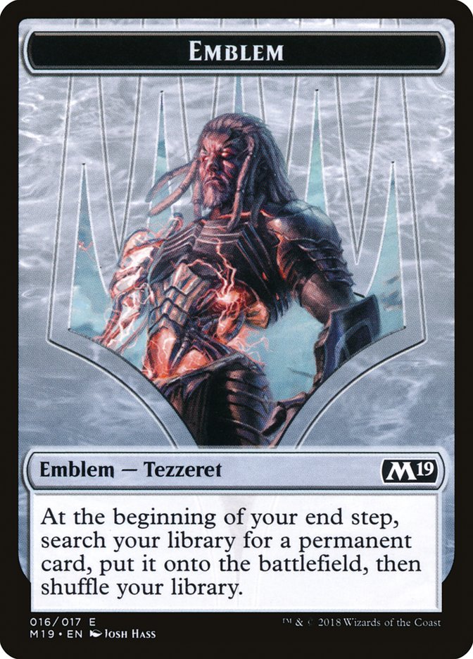 Tezzeret, Artifice Master Emblem (16) [Core Set 2019 Tokens] | Odin's Place