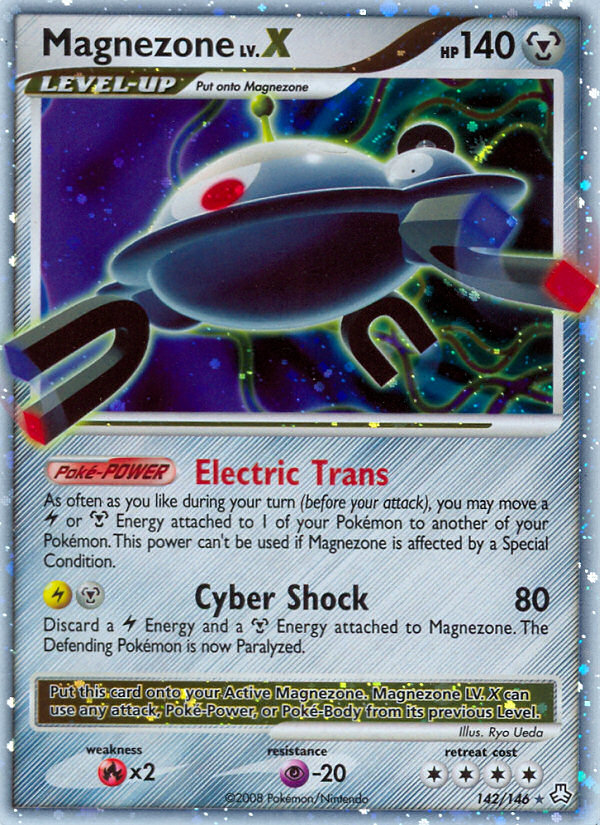 Magnezone LV.X (142/146) [Diamond & Pearl: Legends Awakened] | Odin's Place