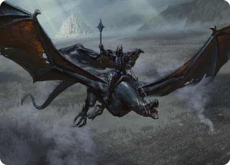 Lord of the Nazgul Art Card [The Lord of the Rings: Tales of Middle-earth Art Series] | Odin's Place