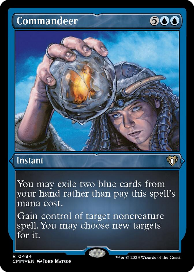 Commandeer (Foil Etched) [Commander Masters] | Odin's Place