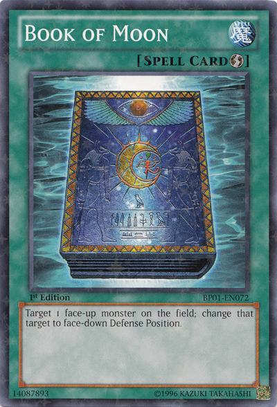 Book of Moon [BP01-EN072] Starfoil Rare | Odin's Place