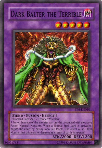 Dark Balter the Terrible [TP6-EN010] Common | Odin's Place