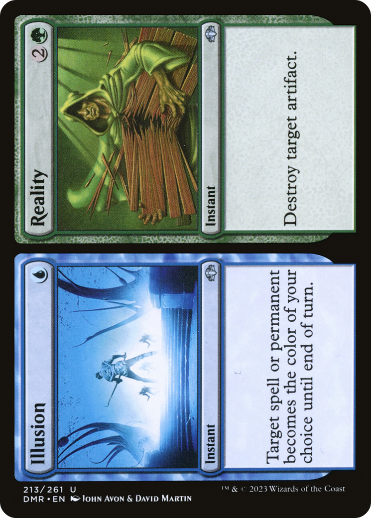 Illusion // Reality [Dominaria Remastered] | Odin's Place
