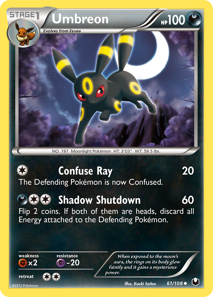 Umbreon (61/108) [Black & White: Dark Explorers] | Odin's Place