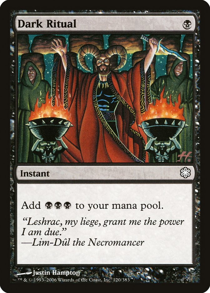 Dark Ritual (120) [Coldsnap Theme Decks] | Odin's Place