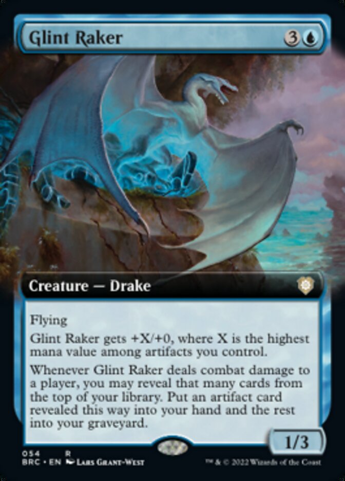 Glint Raker (Extended Art) [The Brothers' War Commander] | Odin's Place