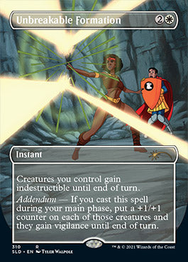 Unbreakable Formation (Borderless) [Secret Lair Drop Series] | Odin's Place