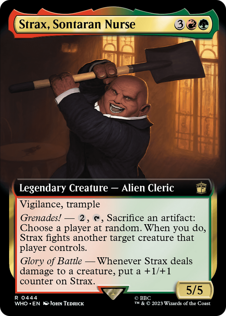 Strax, Sontaran Nurse (Extended Art) [Doctor Who] | Odin's Place