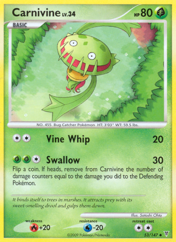 Carnivine (53/147) [Platinum: Supreme Victors] | Odin's Place