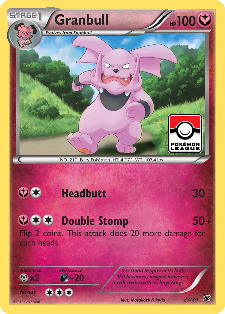 Granbull (23/39) [XY: Kalos Starter Set] | Odin's Place