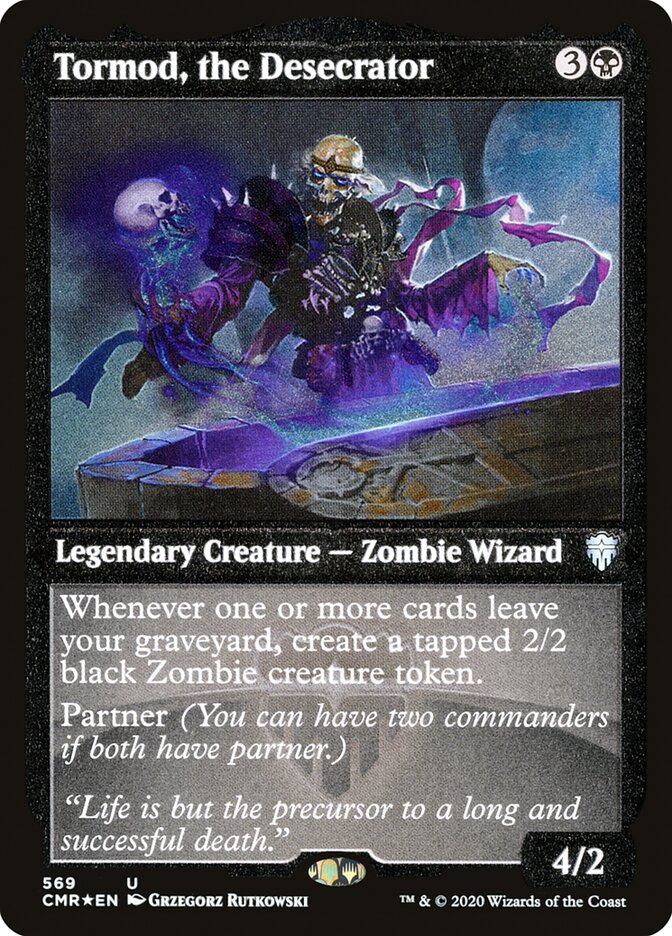 Tormod, the Desecrator (Etched) [Commander Legends] | Odin's Place