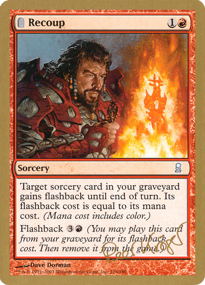 Recoup (Peer Kroger) [World Championship Decks 2003] | Odin's Place