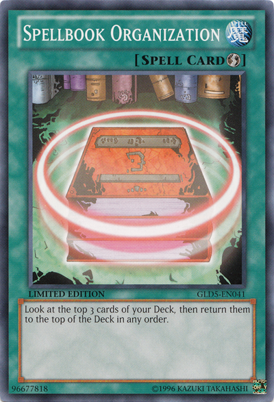 Spellbook Organization [GLD5-EN041] Common | Odin's Place