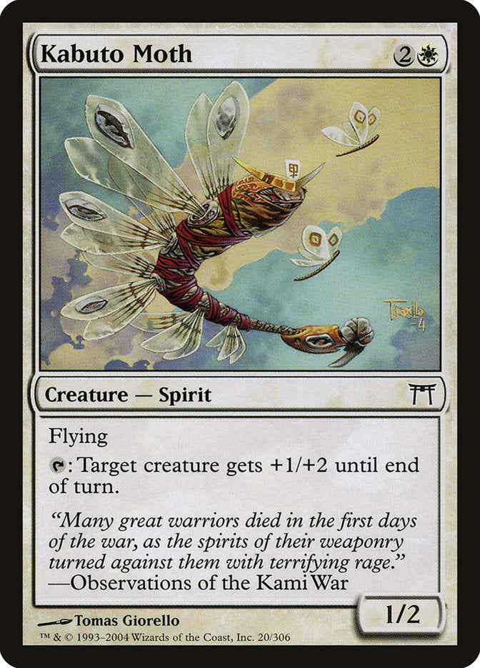 Kabuto Moth (20) [Champions of Kamigawa] | Odin's Place