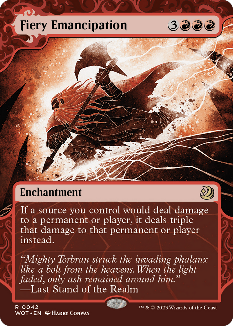 Fiery Emancipation [Wilds of Eldraine: Enchanting Tales] | Odin's Place