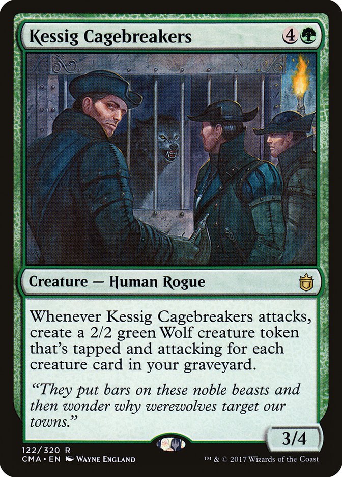 Kessig Cagebreakers (122) [Commander Anthology] | Odin's Place